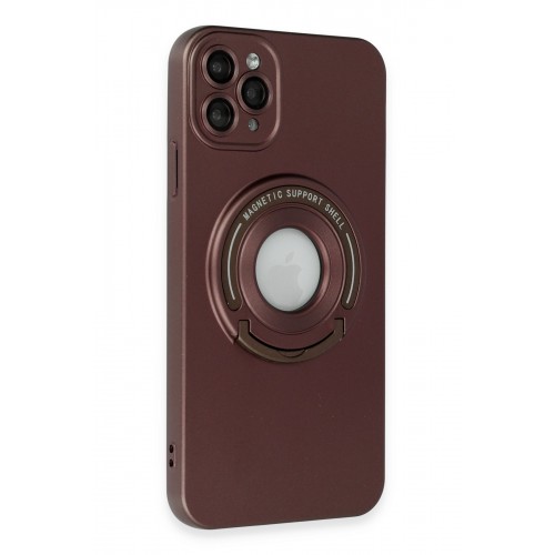Newface iPhone 12 Pro Max Kılıf Lukka Magneticsafe Kapak - Kahverengi Newface iPhone 12 Pro Max Kılıf Lukka Magneticsafe Kapak - Kahverengi