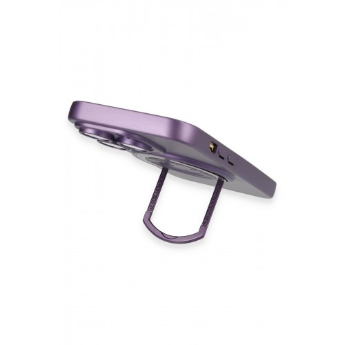 Newface iPhone 13 Pro Kılıf Lukka Magneticsafe Kapak - Derin Mor Newface iPhone 13 Pro Kılıf Lukka Magneticsafe Kapak - Derin Mor