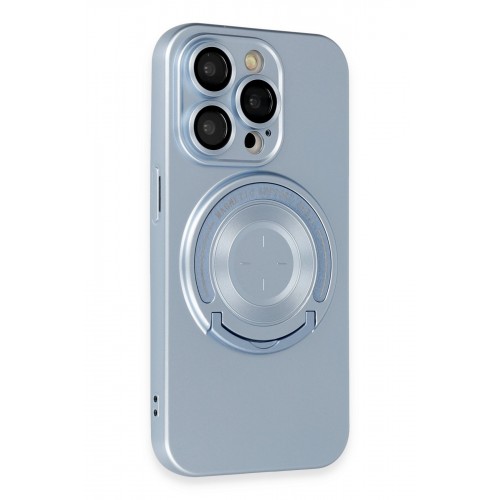 Newface iPhone 13 Pro Kılıf Lukka Magneticsafe Kapak - Sierra Blue Newface iPhone 13 Pro Kılıf Lukka Magneticsafe Kapak - Sierra Blue
