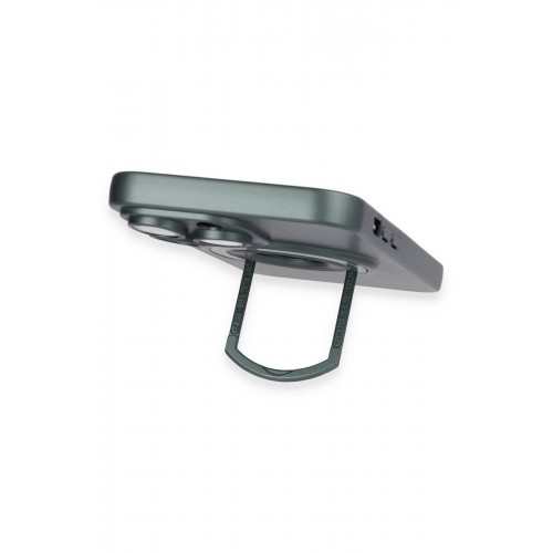 Newface iPhone 13 Pro Max Kılıf Lukka Magneticsafe Kapak - Koyu Yeşil Newface iPhone 13 Pro Max Kılıf Lukka Magneticsafe Kapak - Koyu Yeşil