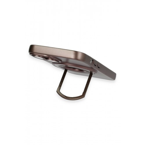 Newface iPhone 14 Kılıf Lukka Magneticsafe Kapak - Kahverengi Newface iPhone 14 Kılıf Lukka Magneticsafe Kapak - Kahverengi