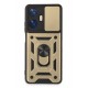 Newface Realme C55 Kılıf Pars Lens Yüzüklü Silikon - Gold Newface Realme C55 Kılıf Pars Lens Yüzüklü Silikon - Gold