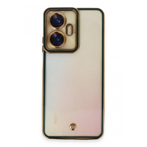 Newface Realme C55 Kılıf Liva Lens Silikon - Yeşil Newface Realme C55 Kılıf Liva Lens Silikon - Yeşil