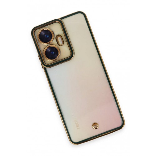 Newface Realme C55 Kılıf Liva Lens Silikon - Yeşil Newface Realme C55 Kılıf Liva Lens Silikon - Yeşil
