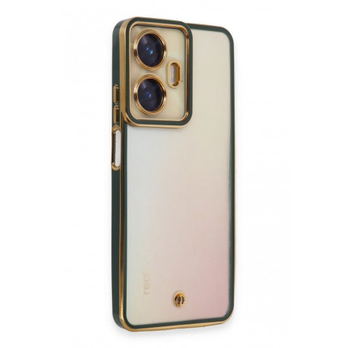 Newface Realme C55 Kılıf Liva Lens Silikon - Yeşil Newface Realme C55 Kılıf Liva Lens Silikon - Yeşil