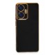 Newface Realme C55 Kılıf Volet Silikon - Siyah