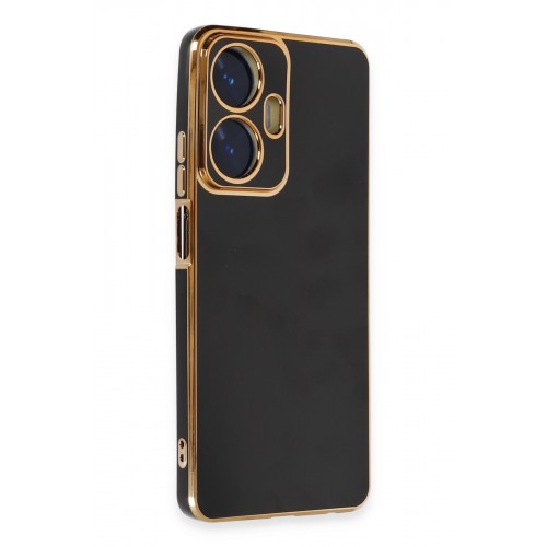 Newface Realme C55 Kılıf Volet Silikon - Siyah Newface Realme C55 Kılıf Volet Silikon - Siyah