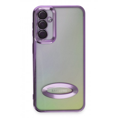 Newface Samsung Galaxy A14 4G Kılıf Slot Silikon - Mor Newface Samsung Galaxy A14 4G Kılıf Slot Silikon - Mor