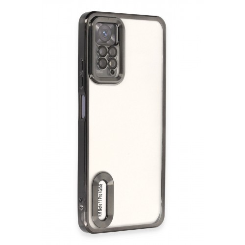 Newface Xiaomi Redmi Note 12 Pro 4G Kılıf Slot Silikon - Siyah Newface Xiaomi Redmi Note 12 Pro 4G Kılıf Slot Silikon - Siyah
