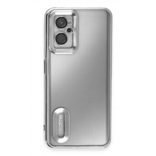 Newface Realme 9i 4G Kılıf Slot Silikon - Gümüş Newface Realme 9i 4G Kılıf Slot Silikon - Gümüş