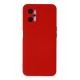 Newface Realme 9i 4G Kılıf Nano içi Kadife Silikon - Kırmızı Newface Realme 9i 4G Kılıf Nano içi Kadife Silikon - Kırmızı