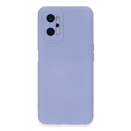 Newface Realme 9i 4G Kılıf Nano içi Kadife Silikon - Lila Newface Realme 9i 4G Kılıf Nano içi Kadife Silikon - Lila