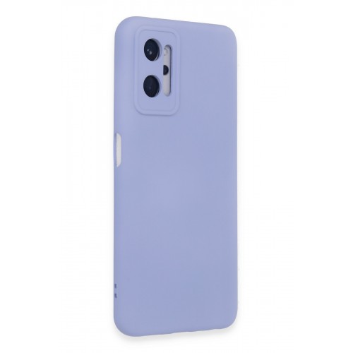 Newface Realme 9i 4G Kılıf Nano içi Kadife Silikon - Lila Newface Realme 9i 4G Kılıf Nano içi Kadife Silikon - Lila