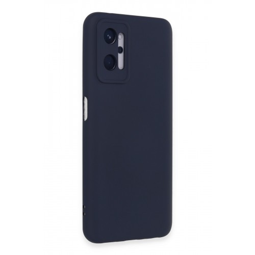 Newface Realme 9i 4G Kılıf Nano içi Kadife Silikon - Lacivert Newface Realme 9i 4G Kılıf Nano içi Kadife Silikon - Lacivert