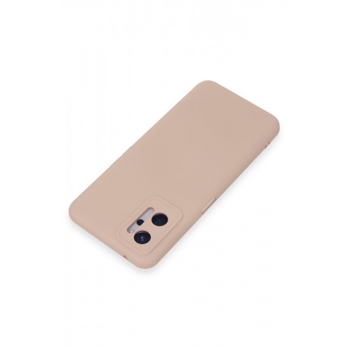 Newface Realme 9i 4G Kılıf Nano içi Kadife Silikon - Pudra Newface Realme 9i 4G Kılıf Nano içi Kadife Silikon - Pudra