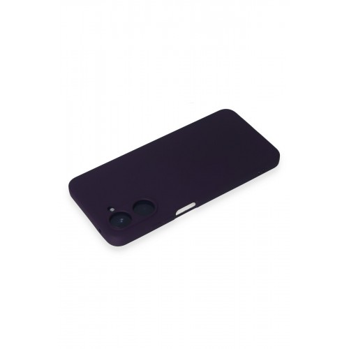 Newface Realme 10 4G Kılıf Nano içi Kadife Silikon - Mor Newface Realme 10 4G Kılıf Nano içi Kadife Silikon - Mor
