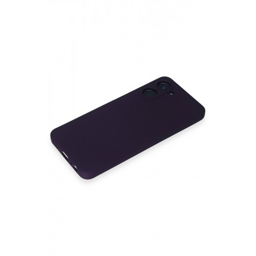 Newface Realme 10 4G Kılıf Nano içi Kadife Silikon - Mor Newface Realme 10 4G Kılıf Nano içi Kadife Silikon - Mor