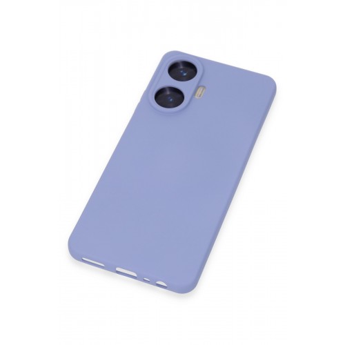 Newface Realme C55 Kılıf Nano içi Kadife Silikon - Lila Newface Realme C55 Kılıf Nano içi Kadife Silikon - Lila