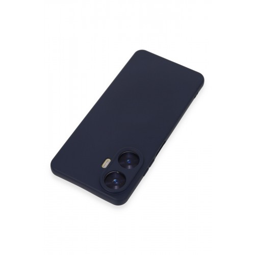 Newface Realme C55 Kılıf Nano içi Kadife Silikon - Mor Newface Realme C55 Kılıf Nano içi Kadife Silikon - Mor