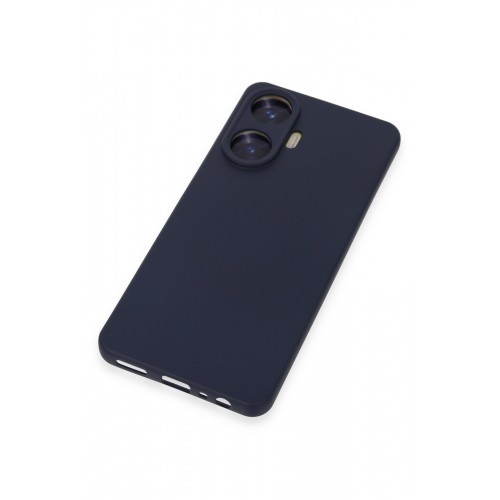 Newface Realme C55 Kılıf Nano içi Kadife Silikon - Mor Newface Realme C55 Kılıf Nano içi Kadife Silikon - Mor