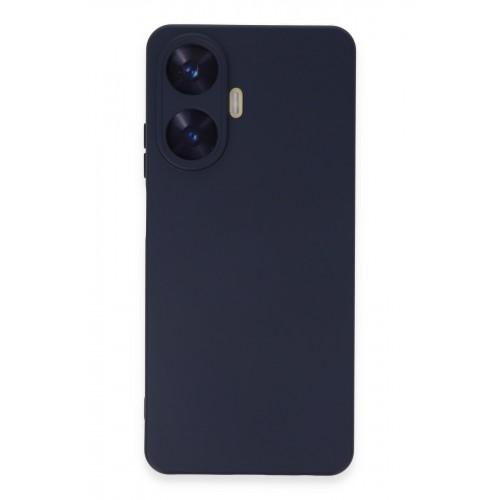Newface Realme C55 Kılıf Nano içi Kadife Silikon - Mor Newface Realme C55 Kılıf Nano içi Kadife Silikon - Mor