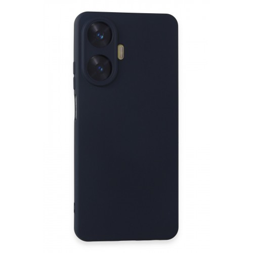 Newface Realme C55 Kılıf Nano içi Kadife Silikon - Lacivert Newface Realme C55 Kılıf Nano içi Kadife Silikon - Lacivert