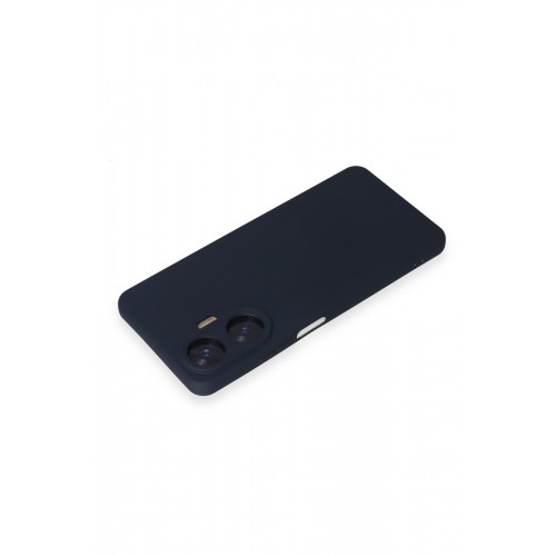 Newface Realme C55 Kılıf Nano içi Kadife Silikon - Lacivert Newface Realme C55 Kılıf Nano içi Kadife Silikon - Lacivert