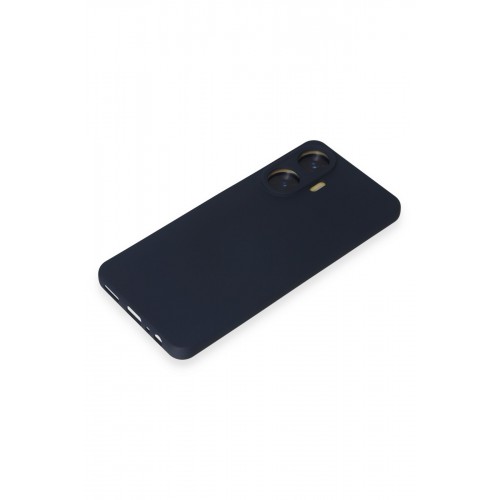 Newface Realme C55 Kılıf Nano içi Kadife Silikon - Lacivert Newface Realme C55 Kılıf Nano içi Kadife Silikon - Lacivert