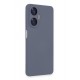 Newface Realme C55 Kılıf Nano içi Kadife Silikon - Gri Newface Realme C55 Kılıf Nano içi Kadife Silikon - Gri