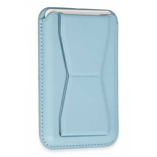 Newface Magneticsafe Standlı Deri Kartlık - Sierra Blue Newface Magneticsafe Standlı Deri Kartlık - Sierra Blue
