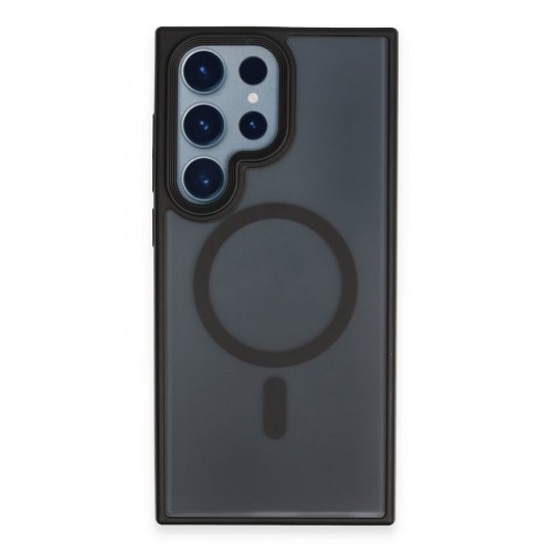 Newface Samsung Galaxy S23 Ultra Kılıf Trex Magneticsafe Kapak - Siyah Newface Samsung Galaxy S23 Ultra Kılıf Trex Magneticsafe Kapak - Siyah