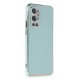 Newface One Plus 9 Pro Kılıf Volet Silikon - Açık Yeşil Newface One Plus 9 Pro Kılıf Volet Silikon - Açık Yeşil