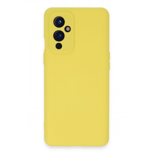 Newface One Plus 9 Kılıf Nano içi Kadife Silikon - Sarı Newface One Plus 9 Kılıf Nano içi Kadife Silikon - Sarı