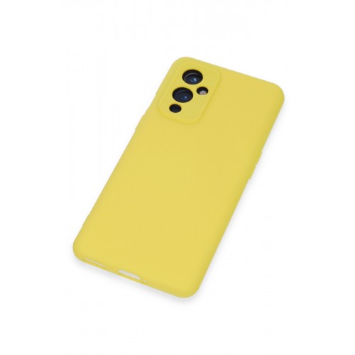 Newface One Plus 9 Kılıf Nano içi Kadife Silikon - Sarı Newface One Plus 9 Kılıf Nano içi Kadife Silikon - Sarı