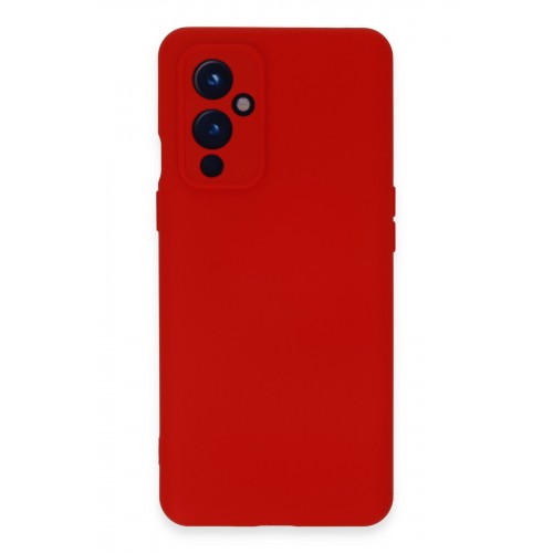 Newface One Plus 9 Kılıf Nano içi Kadife Silikon - Kırmızı Newface One Plus 9 Kılıf Nano içi Kadife Silikon - Kırmızı