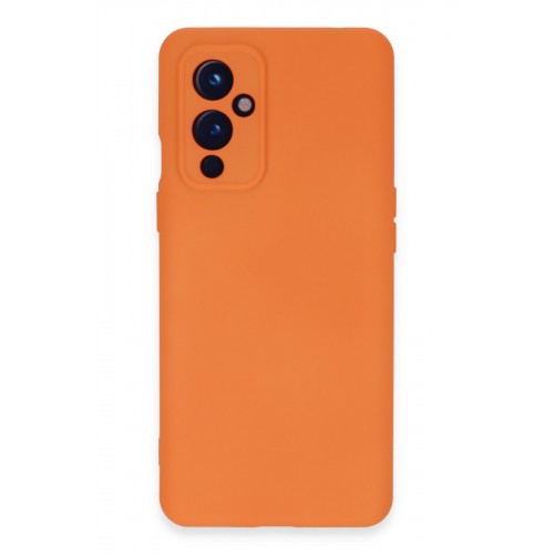 Newface One Plus 9 Kılıf Nano içi Kadife Silikon - Turuncu Newface One Plus 9 Kılıf Nano içi Kadife Silikon - Turuncu