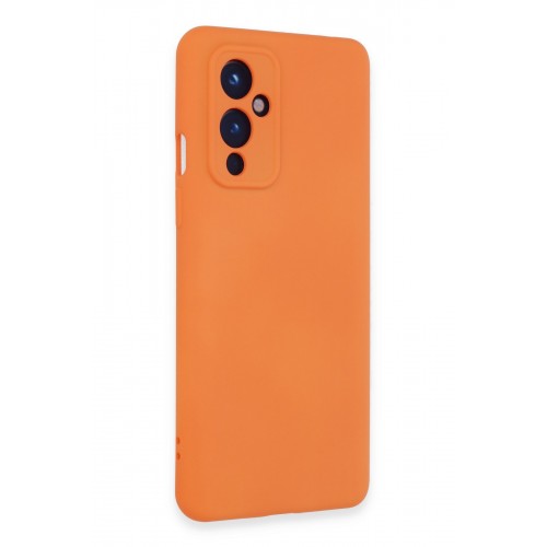 Newface One Plus 9 Kılıf Nano içi Kadife Silikon - Turuncu Newface One Plus 9 Kılıf Nano içi Kadife Silikon - Turuncu