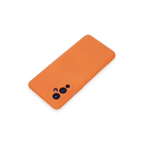 Newface One Plus 9 Kılıf Nano içi Kadife Silikon - Turuncu Newface One Plus 9 Kılıf Nano içi Kadife Silikon - Turuncu