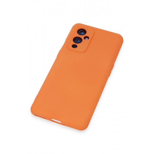 Newface One Plus 9 Kılıf Nano içi Kadife Silikon - Turuncu Newface One Plus 9 Kılıf Nano içi Kadife Silikon - Turuncu