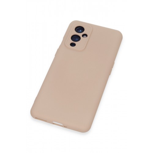 Newface One Plus 9 Kılıf Nano içi Kadife Silikon - Pudra Newface One Plus 9 Kılıf Nano içi Kadife Silikon - Pudra
