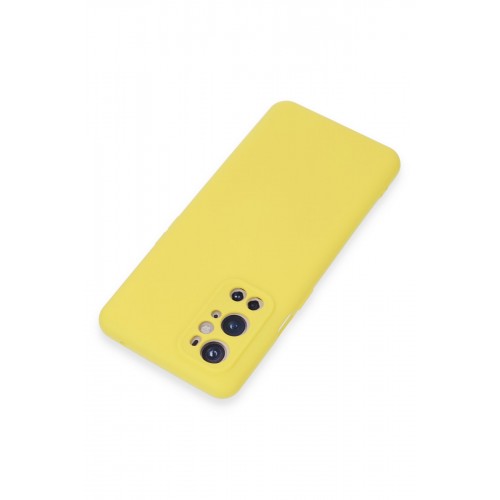 Newface One Plus 9 Pro Kılıf Nano içi Kadife Silikon - Sarı Newface One Plus 9 Pro Kılıf Nano içi Kadife Silikon - Sarı