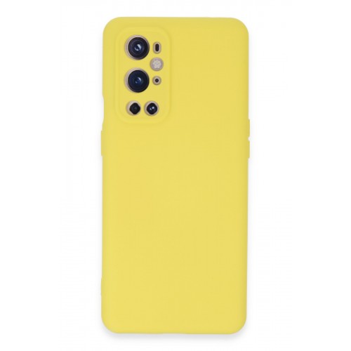 Newface One Plus 9 Pro Kılıf Nano içi Kadife Silikon - Sarı Newface One Plus 9 Pro Kılıf Nano içi Kadife Silikon - Sarı