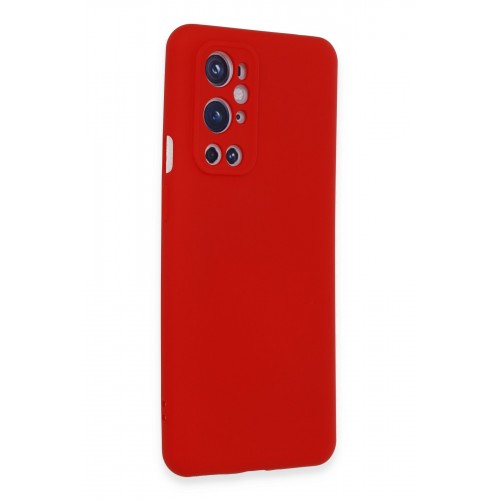Newface One Plus 9 Pro Kılıf Nano içi Kadife Silikon - Kırmızı Newface One Plus 9 Pro Kılıf Nano içi Kadife Silikon - Kırmızı