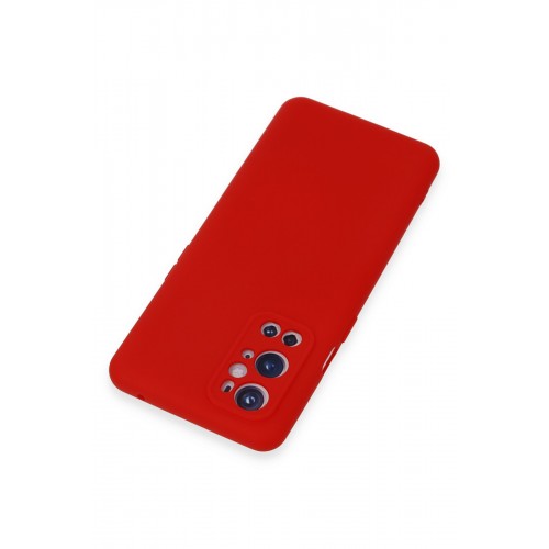 Newface One Plus 9 Pro Kılıf Nano içi Kadife Silikon - Kırmızı Newface One Plus 9 Pro Kılıf Nano içi Kadife Silikon - Kırmızı