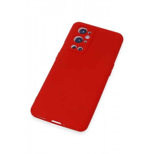 Newface One Plus 9 Pro Kılıf Nano içi Kadife Silikon - Kırmızı Newface One Plus 9 Pro Kılıf Nano içi Kadife Silikon - Kırmızı