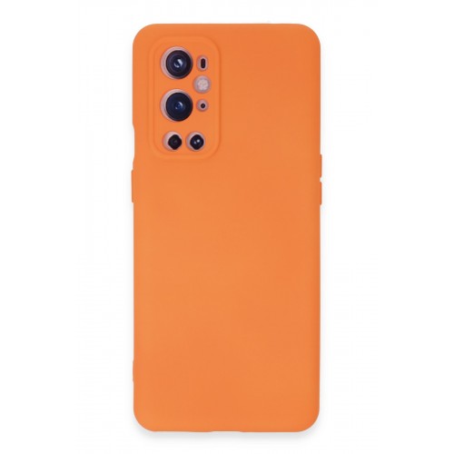 Newface One Plus 9 Pro Kılıf Nano içi Kadife Silikon - Turuncu Newface One Plus 9 Pro Kılıf Nano içi Kadife Silikon - Turuncu