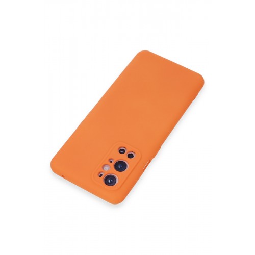 Newface One Plus 9 Pro Kılıf Nano içi Kadife Silikon - Turuncu Newface One Plus 9 Pro Kılıf Nano içi Kadife Silikon - Turuncu