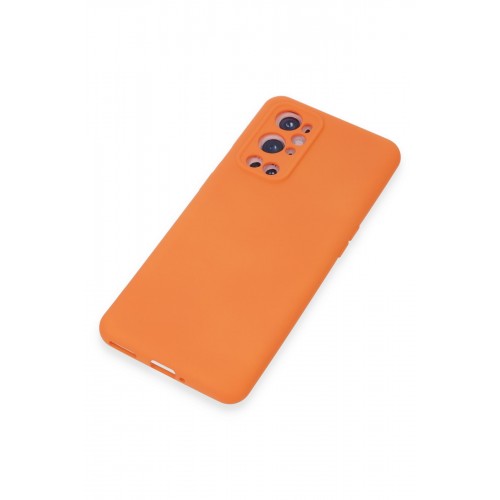 Newface One Plus 9 Pro Kılıf Nano içi Kadife Silikon - Turuncu Newface One Plus 9 Pro Kılıf Nano içi Kadife Silikon - Turuncu