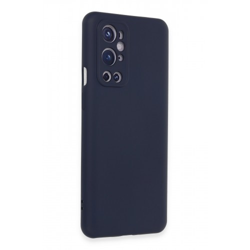 Newface One Plus 9 Pro Kılıf Nano içi Kadife Silikon - Lacivert Newface One Plus 9 Pro Kılıf Nano içi Kadife Silikon - Lacivert