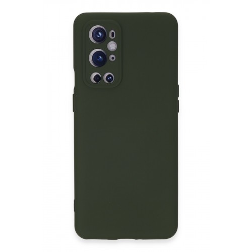 Newface One Plus 9 Pro Kılıf Nano içi Kadife Silikon - Koyu Yeşil Newface One Plus 9 Pro Kılıf Nano içi Kadife Silikon - Koyu Yeşil